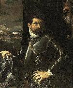 Ludovico Carracci Portrait of Carlo Alberto Rati Opizzoni in Armour Germany oil painting artist